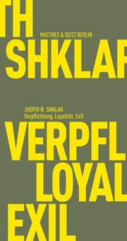 Cover von Verpflichtung, Loyalität, Exil