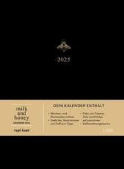 Cover von milk and honey - Kalender 2025