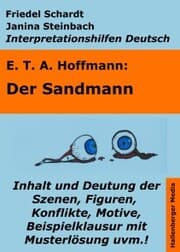 Cover von Der Sandmann - Lektürehilfe und Interpretationshilfe. Interpretationen und Vorbereitungen für den Deutschunterricht.