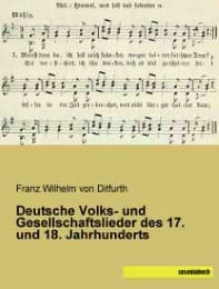 Cover von Deutsche Volks- und Gesellschaftslieder des 17.und 18.Jahrhunderts