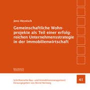 Cover von Gemeinschaftliche Wohnprojekte als Teil einer erfolgreichen Unternehmensstrategie in der Immobilienwirtschaft
