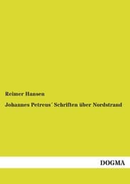 Cover von Johannes Petreus' Schriften über Nordstrand