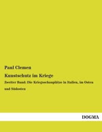Cover von Kunstschutz im Kriege