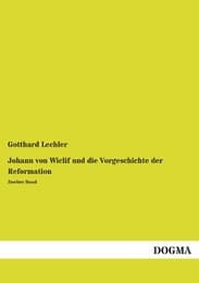 Cover von Johann von Wiclif und die Vorgeschichte der Reformation