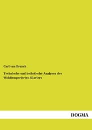 Cover von Technische und ästhetische Analysen des Wohltemperierten Klaviers