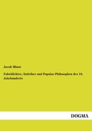 Cover von Fabeldichter, Satiriker und Popular-Philosophen des 18.Jahrhunderts