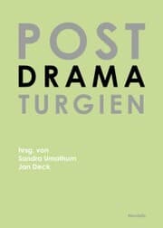 Cover von Postdramaturgien