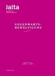 Cover von Gegenwartsbewältigung