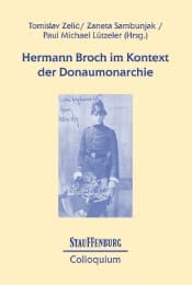 Cover von Hermann Broch im Kontext der Donaumonarchie