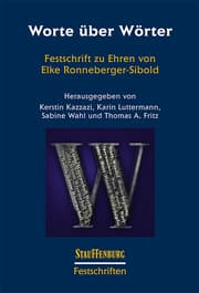 Cover von Worte über Wörter