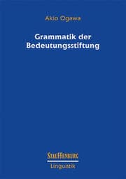 Cover von Grammatik der Bedeutungsstiftung