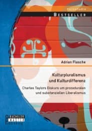 Cover von Kulturpluralismus und Kulturdifferenz: Charles Taylors Diskurs um prozeduralen und substanziellen Liberalismus