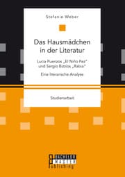 Cover von Das Hausmädchen in der Literatur: Lucia Puenzos 'El Niño Pez' und Sergio Bizzios 'Rabia'. Eine literarische Analyse