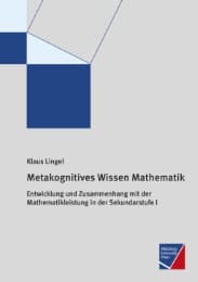 Cover von Metakognitives Wissen Mathematik
