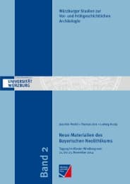 Cover von Neue Materialien des Bayerischen Neolithikums