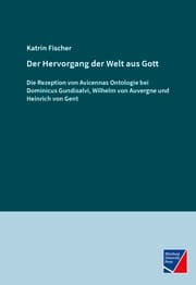 Cover von Der Hervorgang der Welt aus Gott