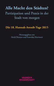 Cover von Alle Macht den Städten?
