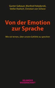 Cover von Von der Emotion zur Sprache