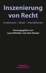 Cover von Inszenierung von Recht