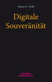 Cover von Digitale Souveränität