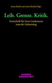 Cover von Leib. Grenze. Kritik.