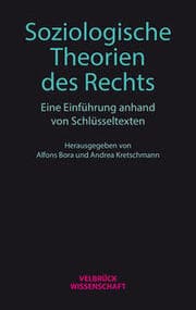 Cover von Soziologische Theorien des Rechts