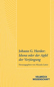 Cover von Johann G. Herder: Iduna oder der Apfel der Verjüngung