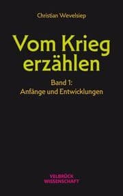 Cover von Vom Krieg erzählen