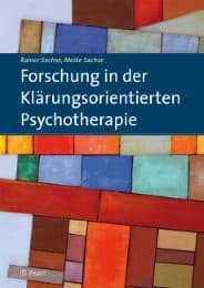 Cover von Forschung in der Klärungsorientierten Psychotherapie