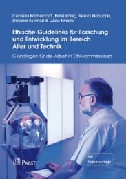 Cover von Ethische Guidelines für Forschung und Entwicklung im Bereich Alter und Technik