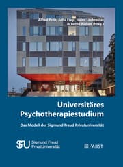 Cover von Universitäres Psychotherapiestudium