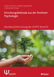Cover von Forschungsbefunde aus der Positiven Psychologie