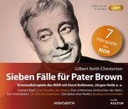 Cover von Sieben Fälle für Pater Brown