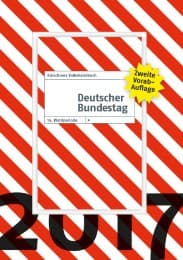 Cover von Kürschners Volkshandbuch Deutscher Bundestag, 2. Vorabauflage