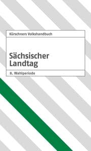 Cover von Kürschners Volkshandbuch Sächsischer Landtag