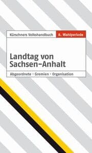 Cover von Landtag von Sachsen-Anhalt