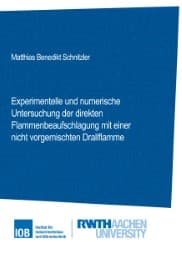 Cover von Experimentelle und numerische Untersuchung der direkten Flammenbeaufschlagung mit einer nicht vorgemischten Drallflamme