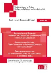 Cover von Spiritualität und Religionen: Ihr Beitrag zur Gerechtigkeit und Erkenntnis in der globalen Gesellschaft