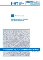Cover von Beitrag zu direkten Methoden der Stabilitätsanalyse