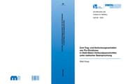 Cover von Zum Trag- und Verformungsverhalten von Pin-Strukturen in Stahl-Beton-Verbundquerschnitten unter statischer Beanspruchung