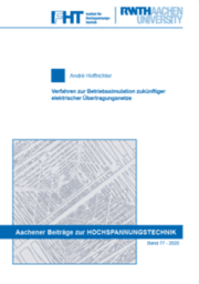 Cover von Verfahren zur Betriebssimulation zukünftiger elektrischer Übertragungsnetze