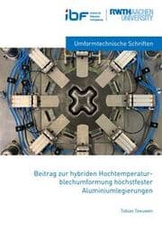 Cover von Beitrag zur hybriden Hochtemperaturblechumformung höchstfester Aluminiumlegierungen