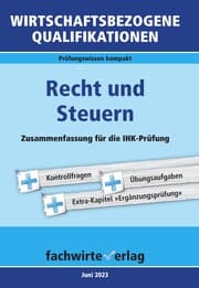 Cover von Wirtschaftsbezogene Qualifikationen: Recht und Steuern