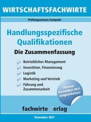 Cover von Wirtschaftsfachwirte: Handlungsspezifische Qualifikationen