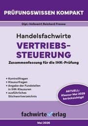 Cover von Handelsfachwirte: Vertriebssteuerung
