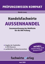 Cover von Handelsfachwirte: Aussenhandel