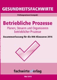 Cover von Gesundheitsfachwirte: Betriebliche Prozesse