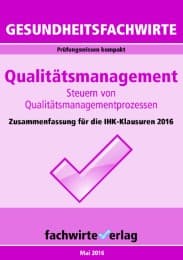 Cover von Gesundheitsfachwirte: Qualitätsmanagement