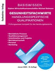 Cover von Gesundheitsfachwirte: Prüfungswissen kompakt