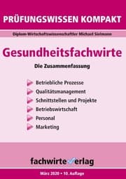 Cover von Gesundheitsfachwirte: Prüfungswissen kompakt